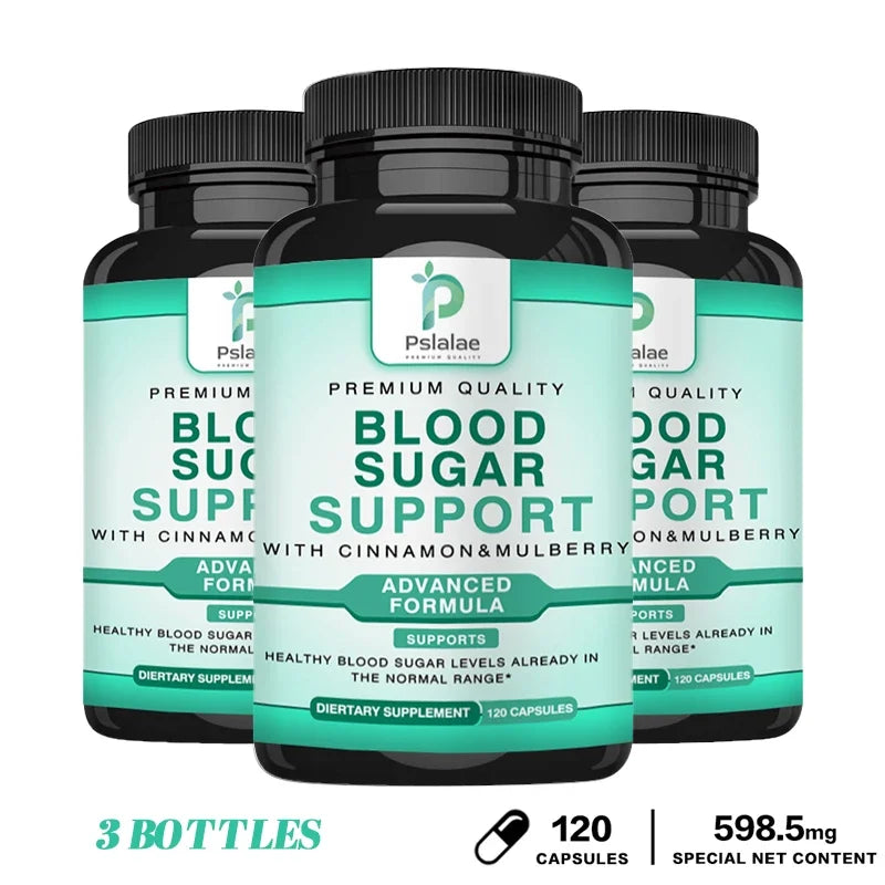 Blood Sugar Support - Controls Blood Sugar Levels, Supports Heart Health, Glucose Metabolism