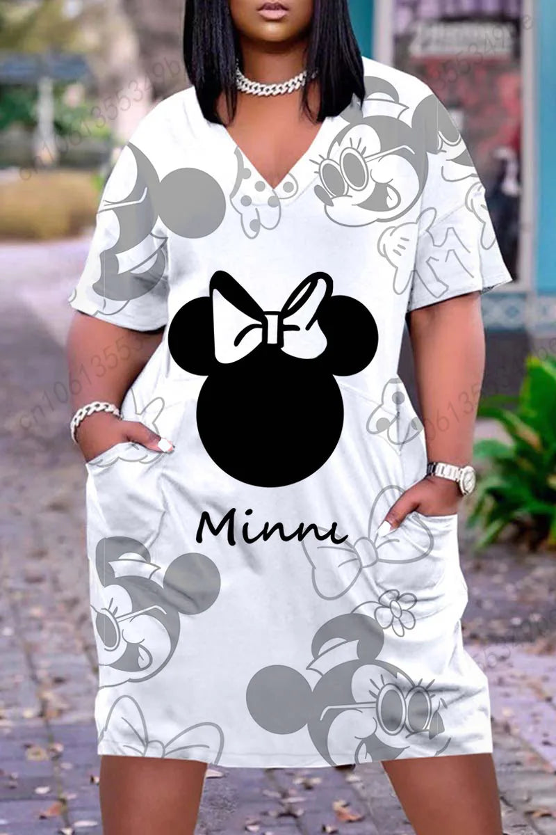 Ladies Dresses Plus Size Xxxl Elegant Casual Women's Dresses Woman Spring Summer 2022 Cheap Dress Vintage Large Size Clothes