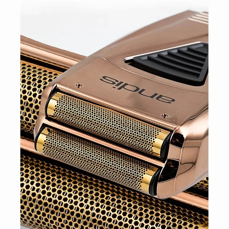 Andis Profoil Lithium Plus 17225 Barber Hair Cleaning Electric Shaver For Men Beard Stubble Razor Bald Shaving Machine Charger