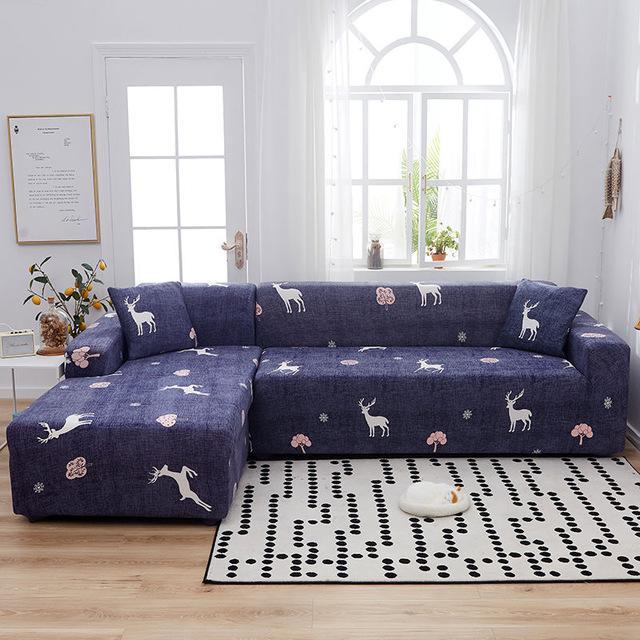 Sofa Bed Full Cover Without Armrests