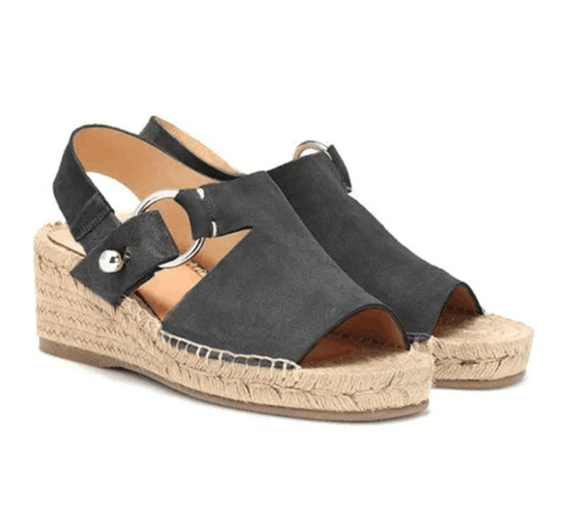 Lightweight hemp rope sandals