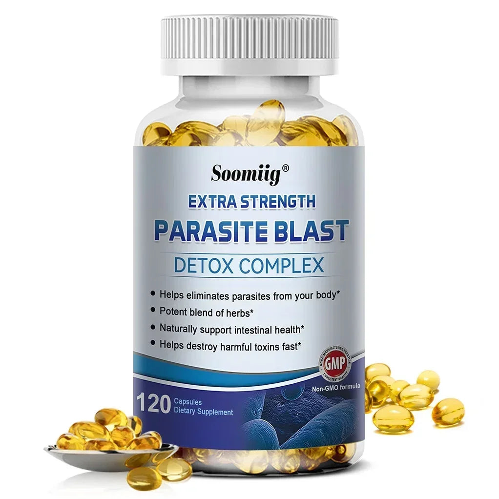 Parasite Blast - Bowel Cleansing Supplement, Digestive Health, Immune Health, Parasite Removal, and Improve Digestion
