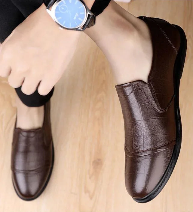 Natural Gumrukfree Genuine Leather Dress Shoes Man Casual Business Social Shoe for Men Elegant and Classic Official Legitimate