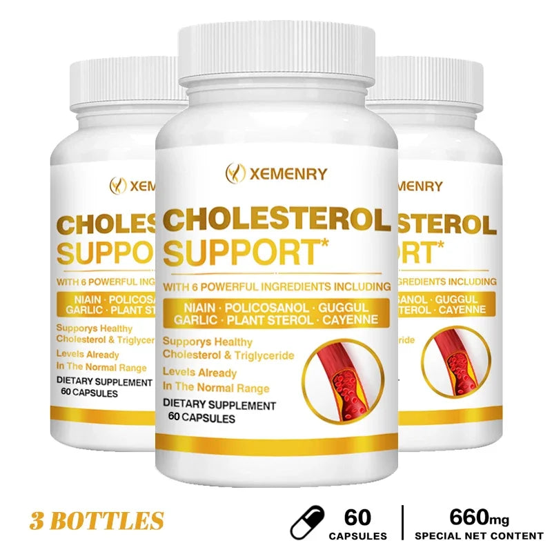 Cholesterol Supplements - Keep Blood Flowing and Promote Cardiovascular Health
