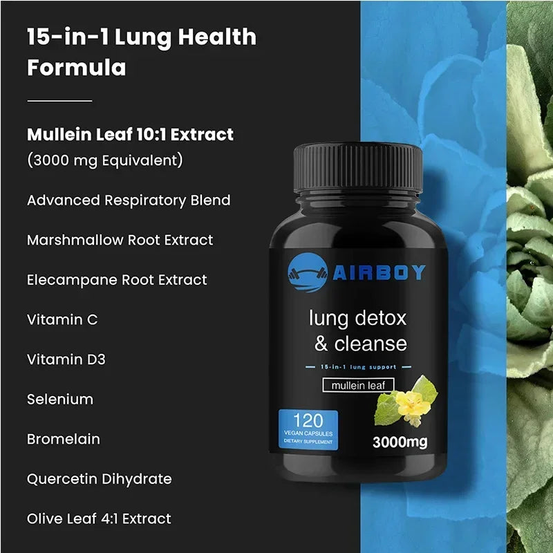 Lung Detox & Cleanse - Digestive Regulation & Maintaining Gut Health, Constipation Relief