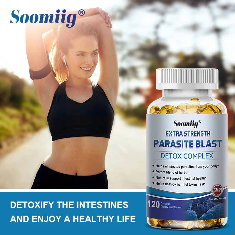 Parasite Blast - Bowel Cleansing Supplement, Digestive Health, Immune Health, Parasite Removal, and Improve Digestion