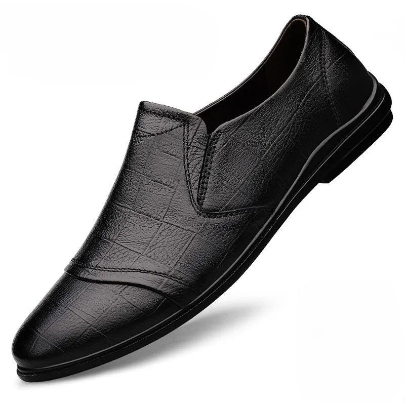 Natural Gumrukfree Genuine Leather Dress Shoes Man Casual Business Social Shoe for Men Elegant and Classic Official Legitimate