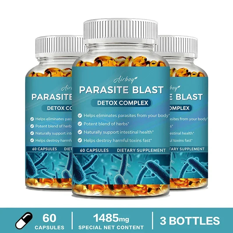 Parasite Blast - Promotes Intestinal Health, Metabolism, Digestive Health, and Improves The Immune System