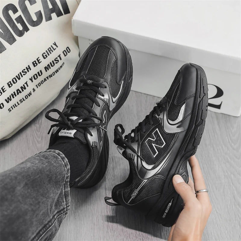 Men Sports Luxury Casual Sneakers Mesh Running Summer Lightweight Platform Fashion Basketball Walking Shoes for Men Basket Homme