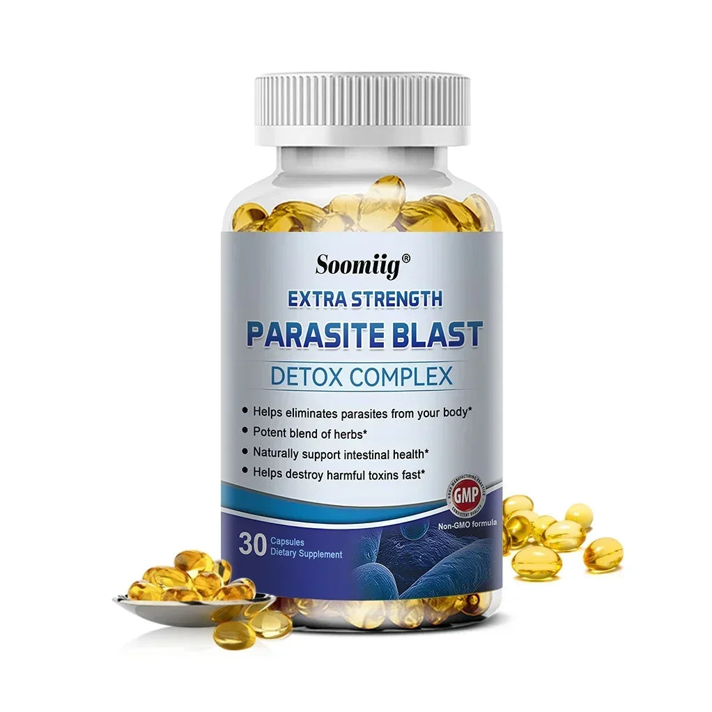 Parasite Blast - Bowel Cleansing Supplement, Digestive Health, Immune Health, Parasite Removal, and Improve Digestion
