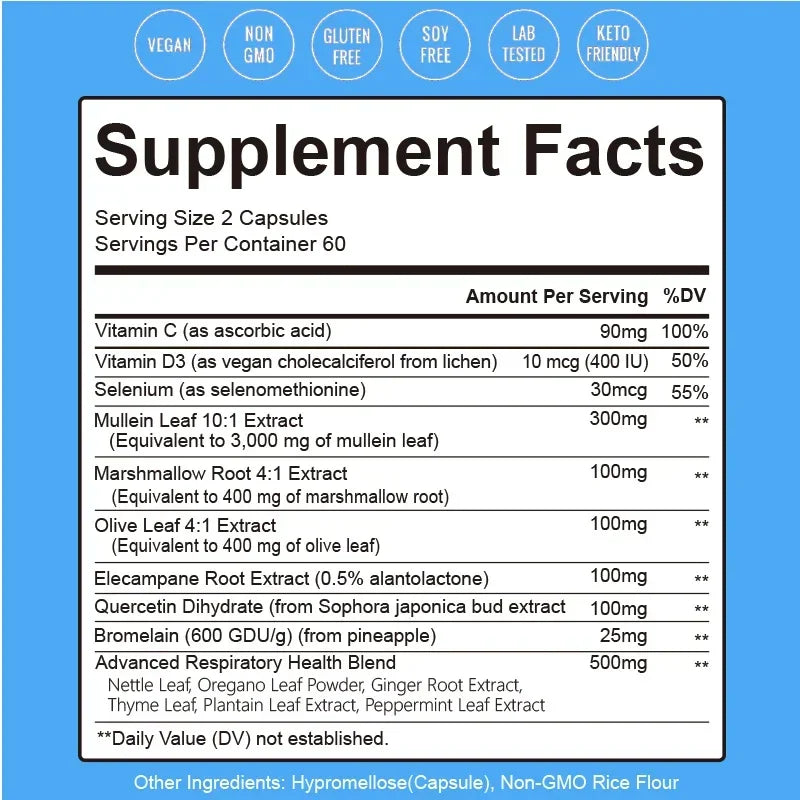 Lung Detox & Cleanse - Digestive Regulation & Maintaining Gut Health, Constipation Relief