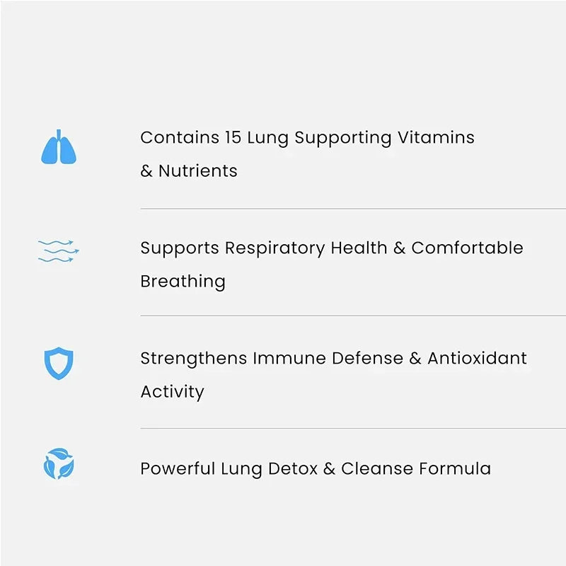 Lung Detox & Cleanse - Digestive Regulation & Maintaining Gut Health, Constipation Relief