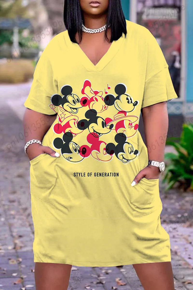 Ladies Dresses Plus Size Xxxl Elegant Casual Women's Dresses Woman Spring Summer 2022 Cheap Dress Vintage Large Size Clothes