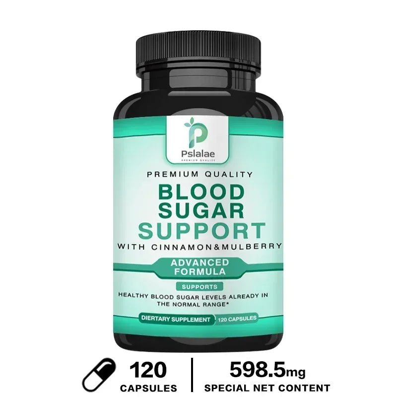 Blood Sugar Support - Controls Blood Sugar Levels, Supports Heart Health, Glucose Metabolism