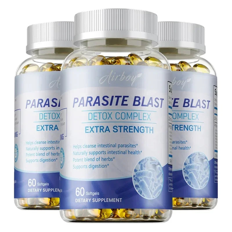 Parasite Blast Detox Complex - Eliminates Parasites, Relieves Indigestion, Supports Gastrointestinal Health