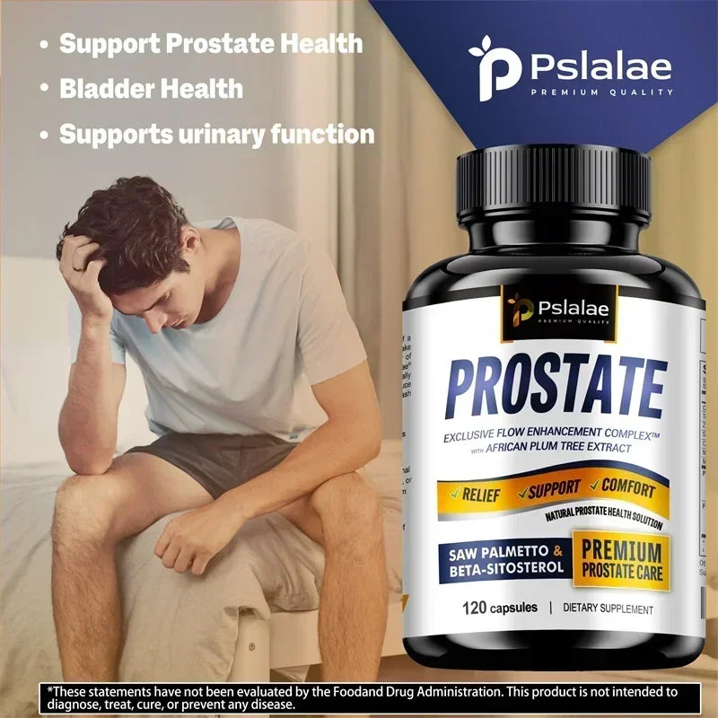 Prostate Supplements - Helps Support Prostate Health, Reduces Nighttime Bathroom Visits, and Relieves Urinary Tract Problems