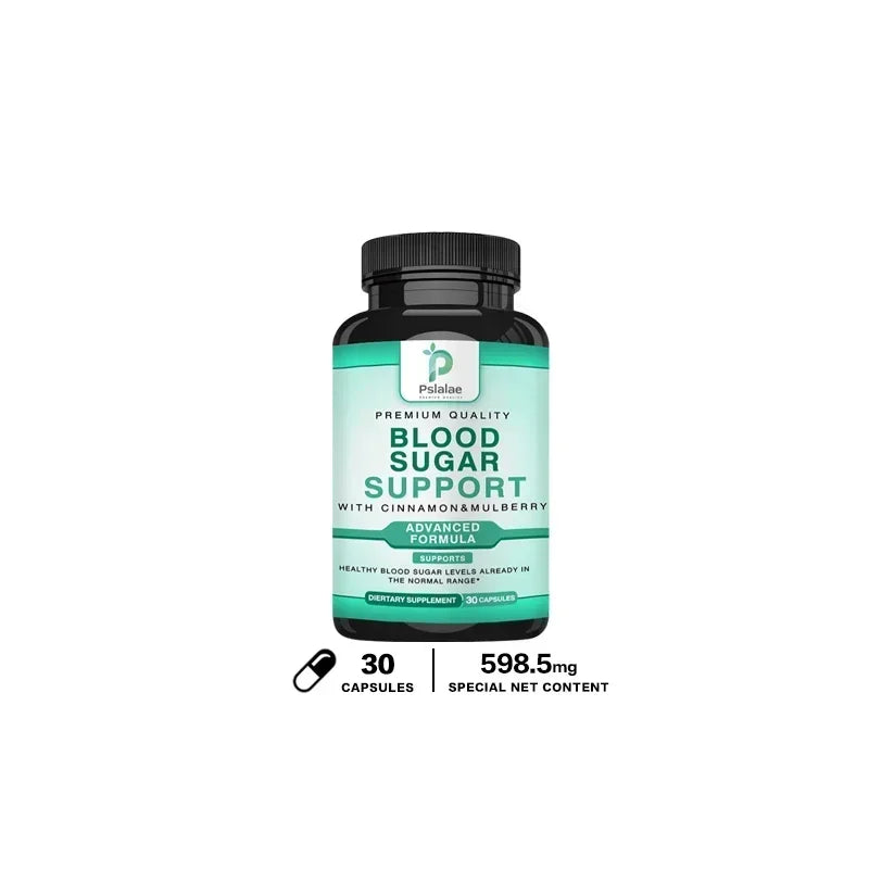 Blood Sugar Support - Controls Blood Sugar Levels, Supports Heart Health, Glucose Metabolism