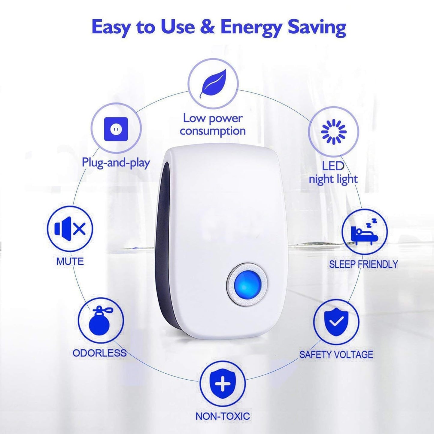 4 Pieces Insect Repellent And Mosquito Repellent Devices